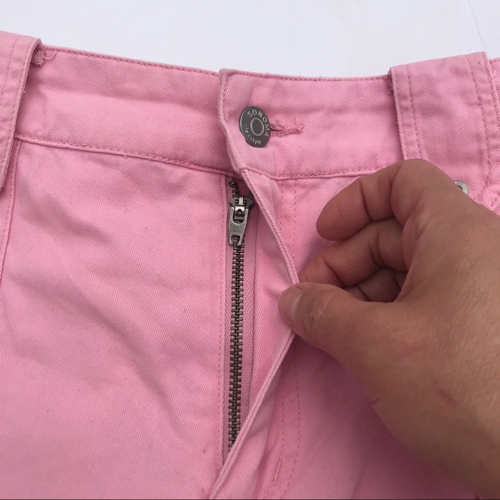 Sonoma Pink shorts Size:6 - Picture 6 of 6